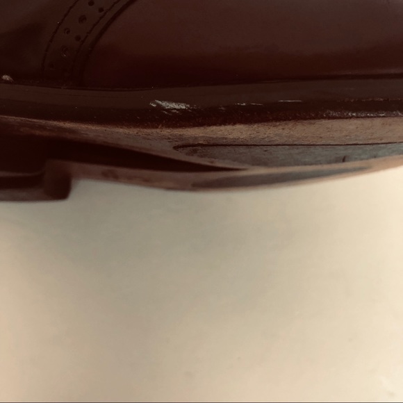 French Shriner Black & Wine Dress Shoes Size 12 - Picture 8 of 8